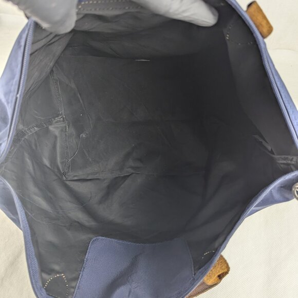 Longchamp Le Pliage Nylon Blue Handbag – Preloved, Original, Fast Shipping! - Picture 3 of 15